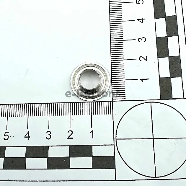 Contoured Eyelet 23/64" Brass 9.3 mm (500 Pcs/Pack) ERB0024PRKON