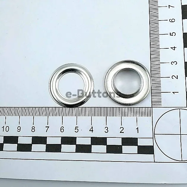 11/16" Brass 17,3 mm Curved Eyelet ERB0031PR