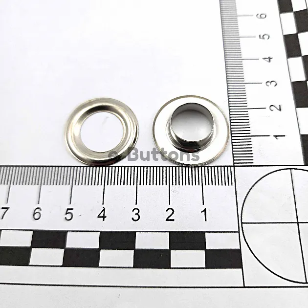 13 mm Flat Eyelet 17/32" Brass ERD0028PR