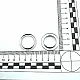 53/64" Brass 21 mm Flat Eyelet (500 Pcs/Pack) ERD0032PR