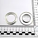 Flat Eyelet 1 ³/₃₂" Brass 27,7mm (500 Pcs/Pack) ERD0034PR