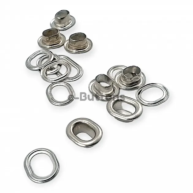 0,5 cm Oval Kuşgözü Pirinç No 1 ( 500  Ad/Paket) EROV0007PR