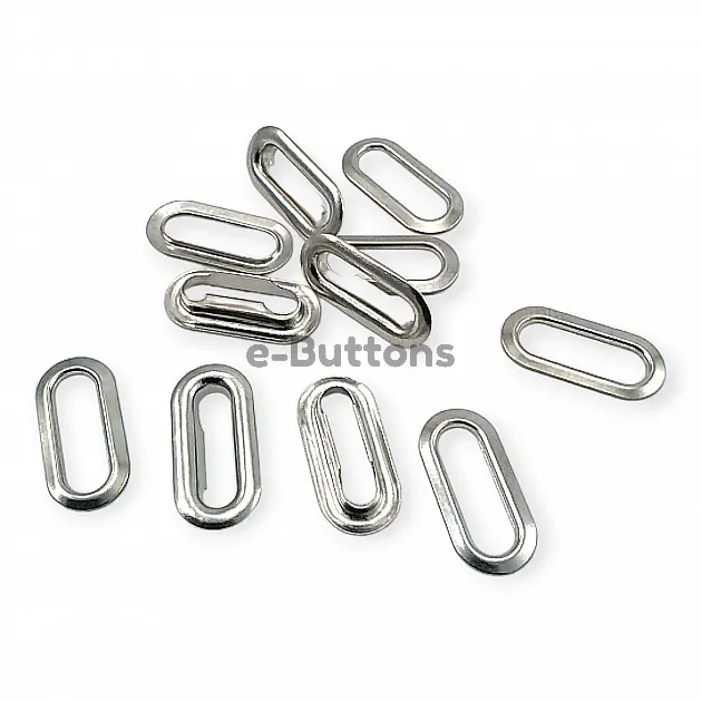 1,5 cm Oval Eyelet Brass 19/32" (500 Pieces/Pack) EROV0015PR