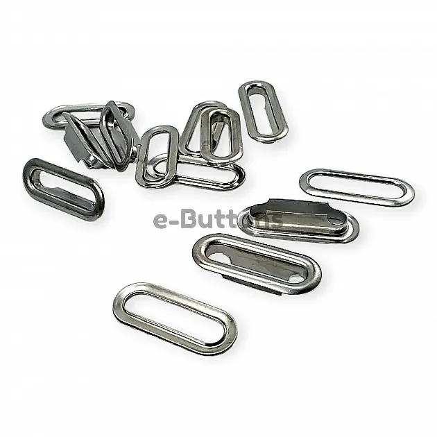 2,5 cm Oval Eyelet 1"  Brass EROV0025PR