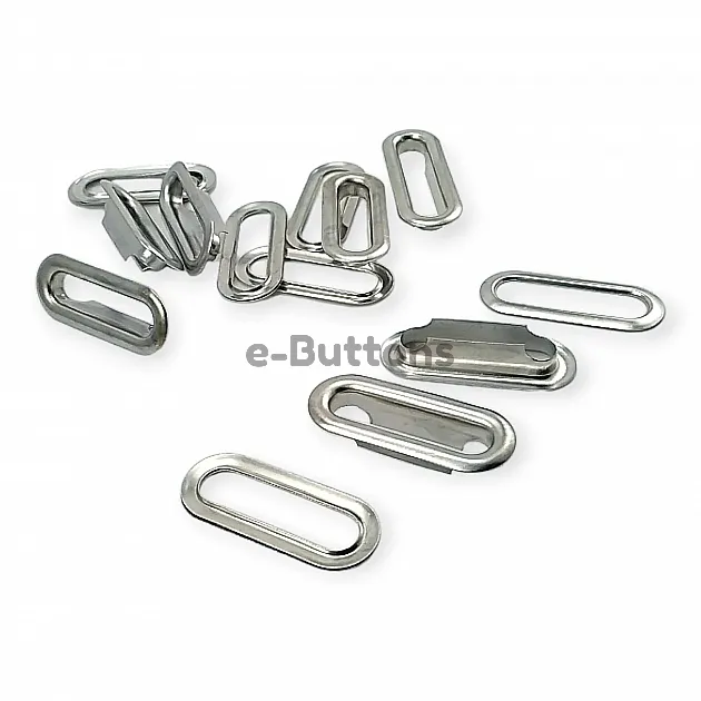 2,5 cm Oval Eyelet 1"  Brass EROV0025PR