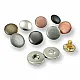 Magnetic Snap Buttons 15 mm Curved Brass Set of 4 ERMK015PR