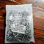 Alfa Stainless Snap Fasteners 15 mm Snap Button 75 Pcs/Pack C0001PPK
