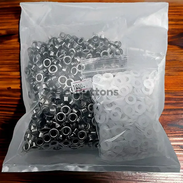 Paslanmaz 3 Nolu Kuşgözü İç Çap 5,5 mm 1000 Ad/Paket ER0003PPK