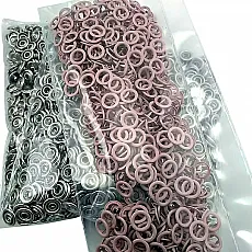 0,31" Prong Snap Fasteners 8 mm For Baby Clothes 500 Pieces Purple Color ERBCLK0008PMOR