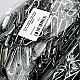 3 cm - 1,18" Oval Eyelet Brass 100 Pieces / Pack Nickel Plating EROV0030PRPromo