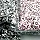Baby Snap Buttons 3/8" Stainless 9,5 mm Prong Snaps Fastener Powder Color 250 Pcs/Pk C0095DPPKPudra