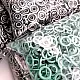 Baby Snap Buttons 3/8" Stainless 9,5 mm Prong Snaps Fastener Soft Green Color 250 Pcs/Pk C0095DPPKSoftYsl