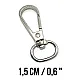 Almond Hook 14 mm Parrot Hook - Spring Swivel Hook A 530 Almond Hook 14 mm Parrot Hook - Spring Swivel Hook A 530