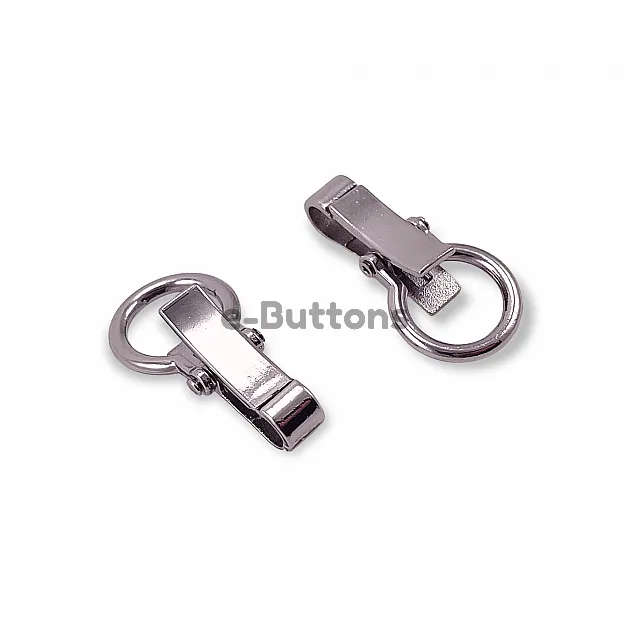 Snap Hook Latch Shape Ring Hook 1.5 cm A 539 Snap Hook Latch Shape Ring Hook 1.5 cm A 539