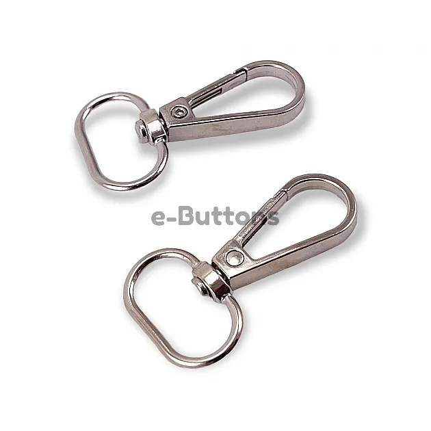 Almond Hook Snap Hook 10 mm Metal Lobster Claw Clasps A 548 Almond Hook Snap Hook 10 mm Metal Lobster Claw Clasps A 548