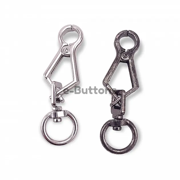 Snap Hook 1.5 cm Crab Hook A 563 Snap Hook 1.5 cm Crab Hook A 563