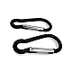 Aluminum Carabiner 4 cm D Shaped Buckle Key Chain Clip Camping D-ring Carabiners A 565