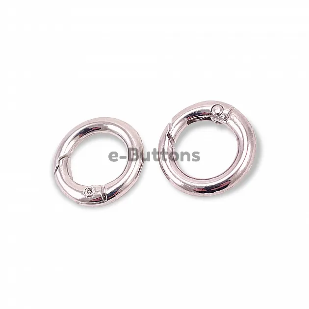 Closing Clamp 12,5 mm Spring Ring - Key Chain Ring A 456 Closing Clamp 12,5 mm Spring Ring - Key Chain Ring A 456