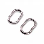 Oval Spring Ring 16 mm Key Chain Ring - Clamp A 461