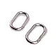 Oval Spring Ring 16 mm Key Chain Ring - Clamp A 461 Oval Spring Ring 16 mm Key Chain Ring - Clamp A 461