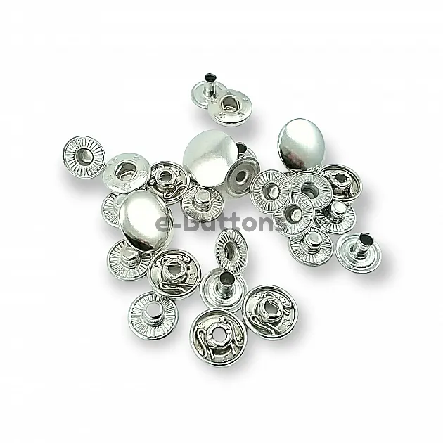 Snap Fastener 15 mm 3/4" 54 System Set of 4 - 144 pcs C00016 Snap Fastener 15 mm 3/4" 54 System Set of 4 - 144 pcs C00016