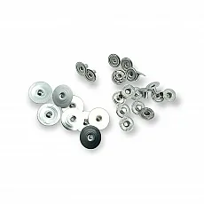 Hidden Snap Fastener 16 mm 26L / 5/8" 54 System Brass Snap Fastener Set of 4 144 Pieces C00020
