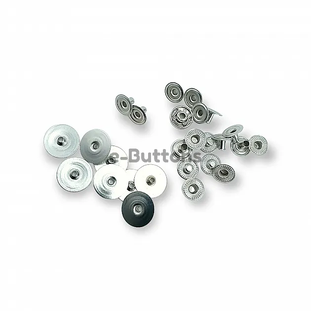 Hidden Snap Fastener 16 mm 54 System Brass Snap Fastener Set of 4 144 Pieces C00020 Hidden Snap Fastener 16 mm 26L / 5/8" 54 System Brass Snap Fastener Set of 4 144 Pieces C00020