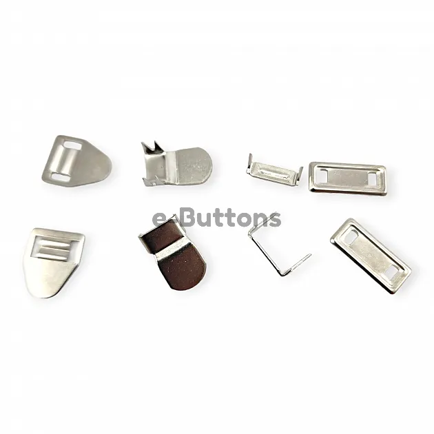 Trouser and Skirt Hook Large Size Set of 4 Brass 250 pieces Ak00010PR