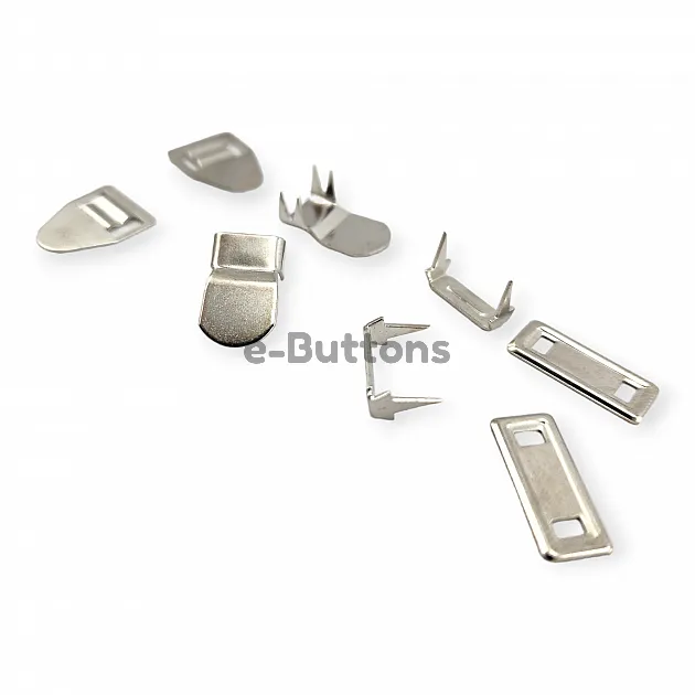 Trouser and Skirt Hook Large Size Set of 4 Brass 250 pieces Ak00010PR