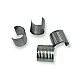 Width 18 mm Diameter 18 mm Cord End Metal Clamping  T0013B