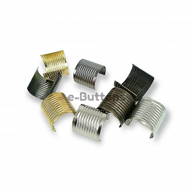 Width 18 mm Diameter 18 mm Cord End Metal Clamping  T0013B