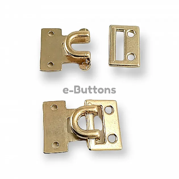 Hook and Eye Buckle 14 mm Frog Fasteners E 1796