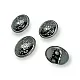 Shank Button 15 mm - 24 L Shield Cuffed Blouse and Jacket Cufflinks E 1252