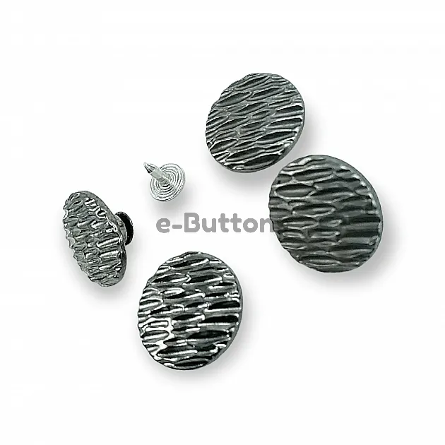 19 mm - 30 size Jeans Button Honeycomb Pattern E 1450