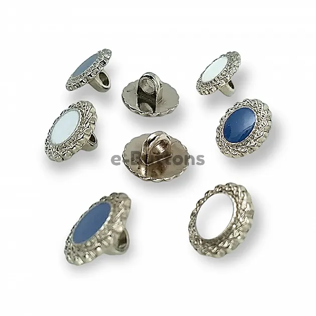 Enamel Blouse Button 11.5 mm - 18 L Dress Button E 1658 Enamel Blouse Button 11.5 mm - 18 L Dress Button E 1658