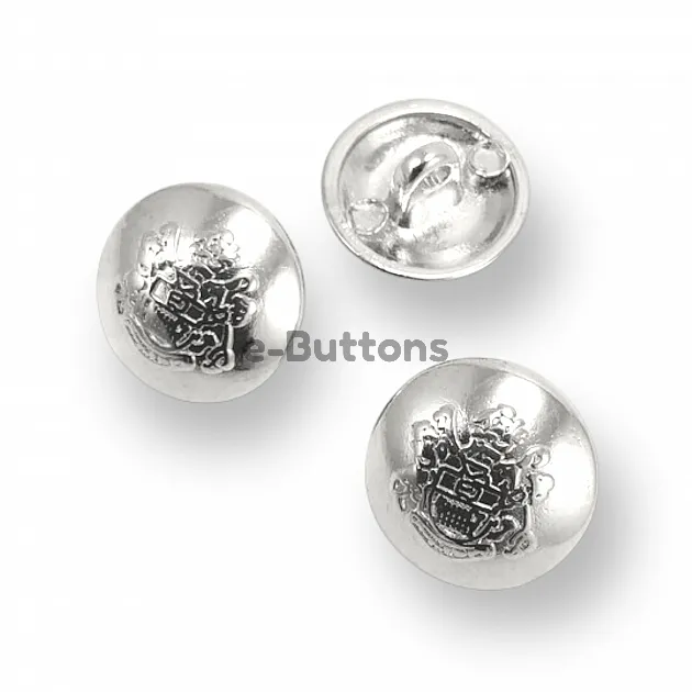 Blazer Jacket Button 17 mm - 28 L Emblem Patterned E 1874