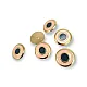 Enamel Jacket and Coat Button  22 mm - 36 L Set of 8 Spring Colors E 1949 SET8 V2