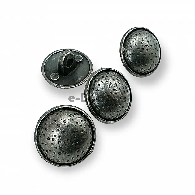 Metal Bombeli Ayaklı Düğme 15.4 mm - 24 boy E 339