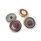 Coated Shank Cufflink 15 mm- 22 L- E 1080