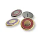 Coated Shank Cufflink 15 mm- 22 L- E 1080