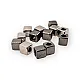 Inlet 2.5 mm Cord End Tie end Cube Shape 5 x 5 mm E 1804