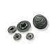 Snap Button Cup Crown Logo 19 mm 30 Size 54 System Set of 4 E 1448 Snap Button Cup Crown Logo 19 mm 30 Size 54 System Set of 4 E 1448