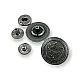 Snap Button Cup Crown Logo 19 mm 30 Size 54 System Set of 4 E 1448 Snap Button Cup Crown Logo 19 mm 30 Size 54 System Set of 4 E 1448