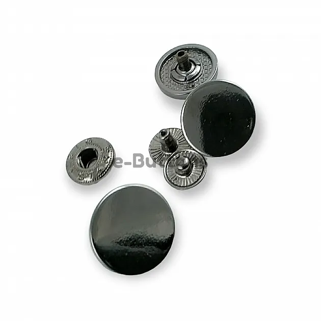 17 mm - 28 Size Flat Coin Type Snap Button 54 System Set of 4 E 1717