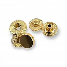 10 mm - 16 Size Flat Coin Type Snap Button 54 System Set of 4 E 1990