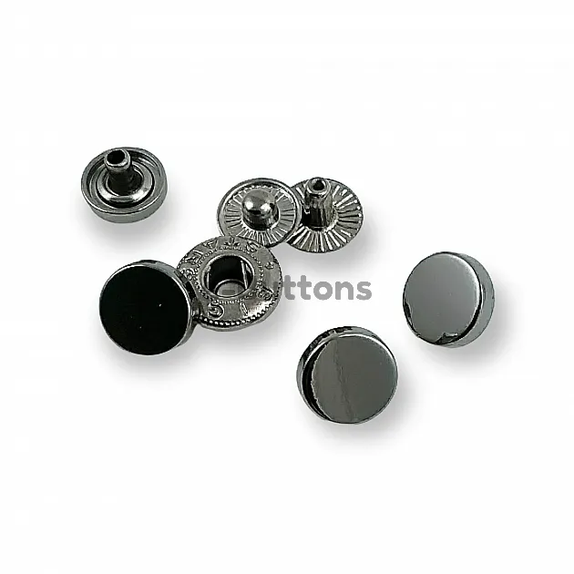 10 mm - 16 Size Flat Coin Type Snap Button 54 System Set of 4 E 1990