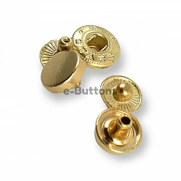 10 mm - 16 Size Flat Coin Type Snap Button 54 System Set of 4 E 1990