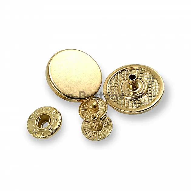20 mm - 32 Size Flat Coin Type Snap Fasteners 54 System Set of 4 E 2019