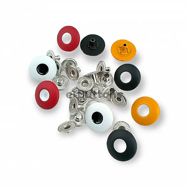 16 mm - 25 boy Çıtçıt Düğme Mineli Mont ve Kaban Çıtçıtı E 667 MN V1