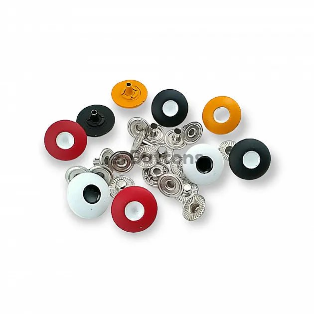 16 mm - 25 boy Çıtçıt Düğme Mineli Mont ve Kaban Çıtçıtı E 667 MN V1